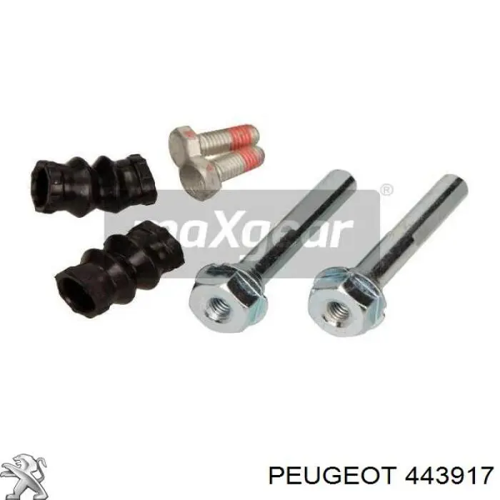 Ремкомплект супорту гальмівного заднього Peugeot/Citroen 443917 ціна, від 6.33 USD