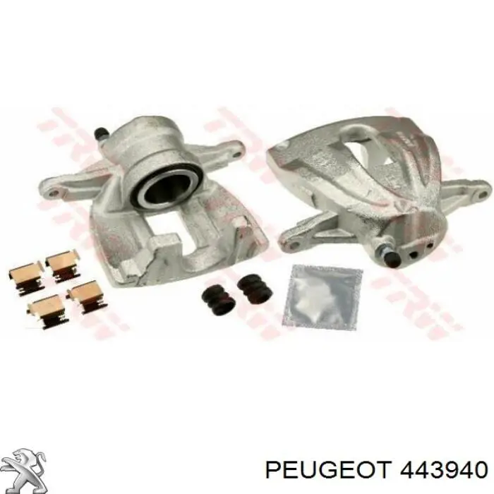 Ремкомплект супорту гальмівного заднього ABS 55125 ціна, від 7.02 USD