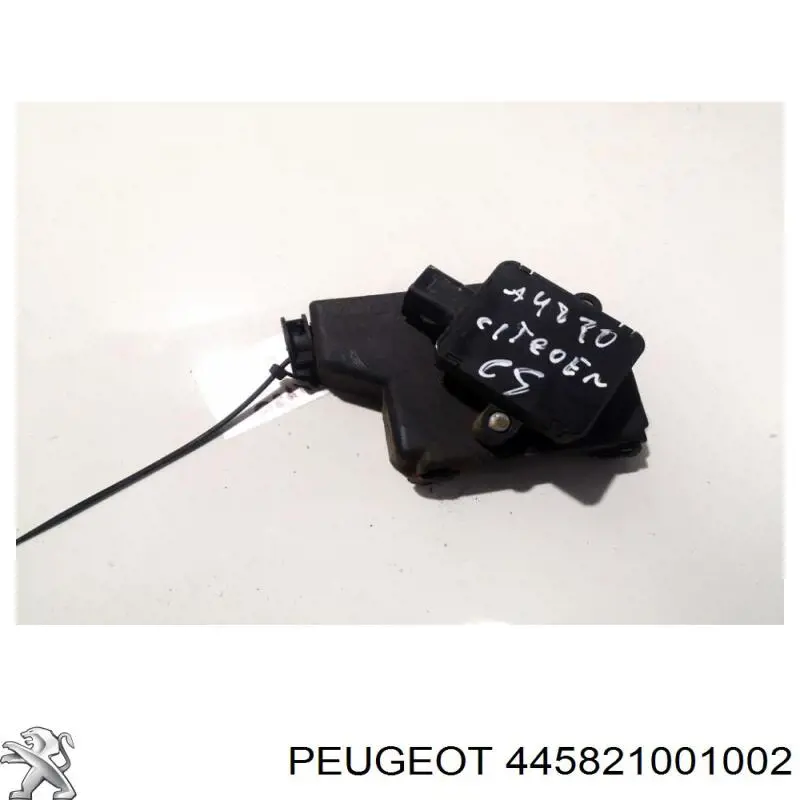 445821001002 Peugeot/Citroen Датчик положення педалі акселератора (газу)