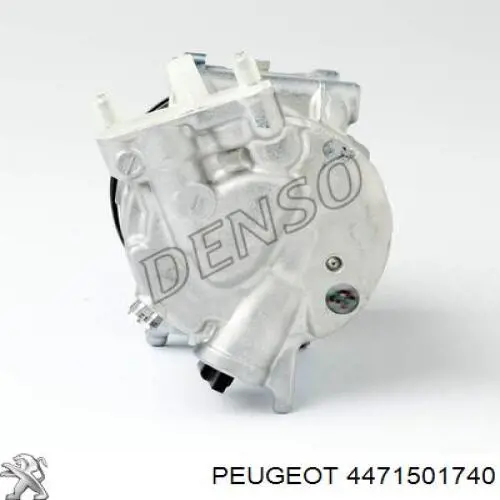 Компресор системи кондиціювання Peugeot/Citroen 4471501740 ціна, від 144.09 USD