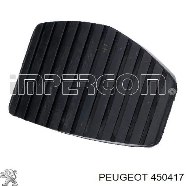 Накладка педалі гальма Peugeot/Citroen 450417 ціна, від 3.09 USD