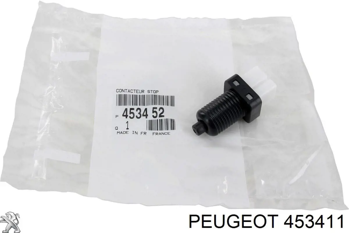 Кнопка стоп-сигналу Peugeot/Citroen 453411 ціна, від 3.82 USD