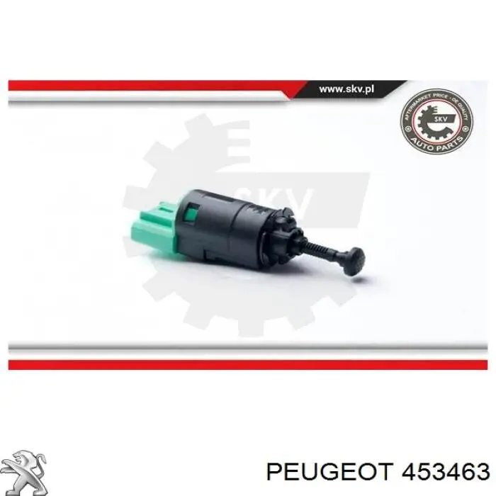 Купити 453463 Peugeot/Citroen Датчик педалі гальма