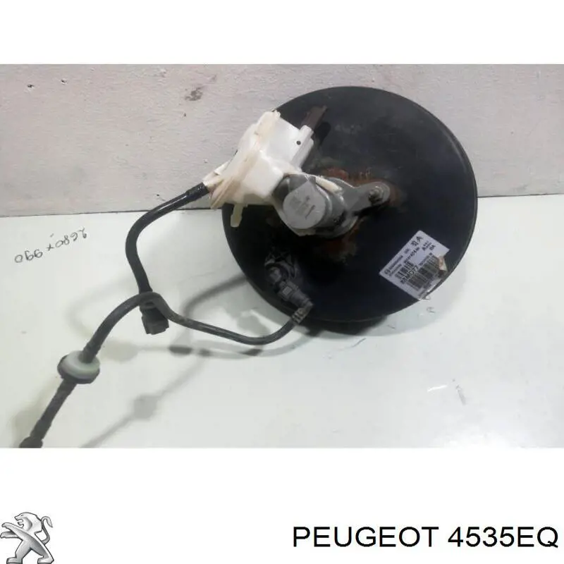 4535EQ Peugeot/Citroen Підсилювач гальм вакуумний