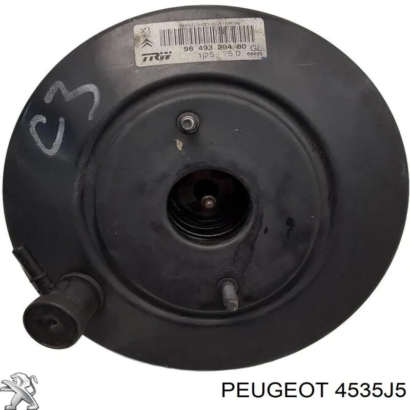 Вакуумника Peugeot/Citroen 4535J5 ціна, від 12.67 USD