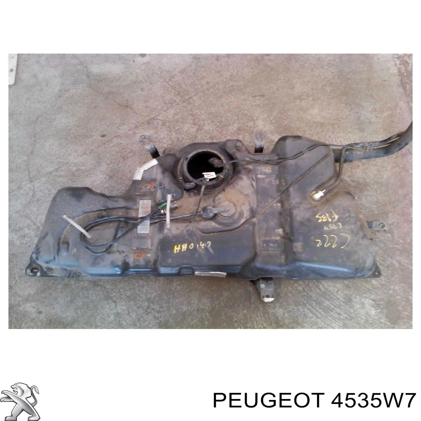 4535W7 Peugeot/Citroen підсилювач гальм вакуумний