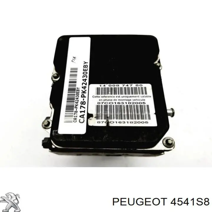 Блок АБС гідравлічний Peugeot/Citroen 4541S8 ціна, від 180.33 USD