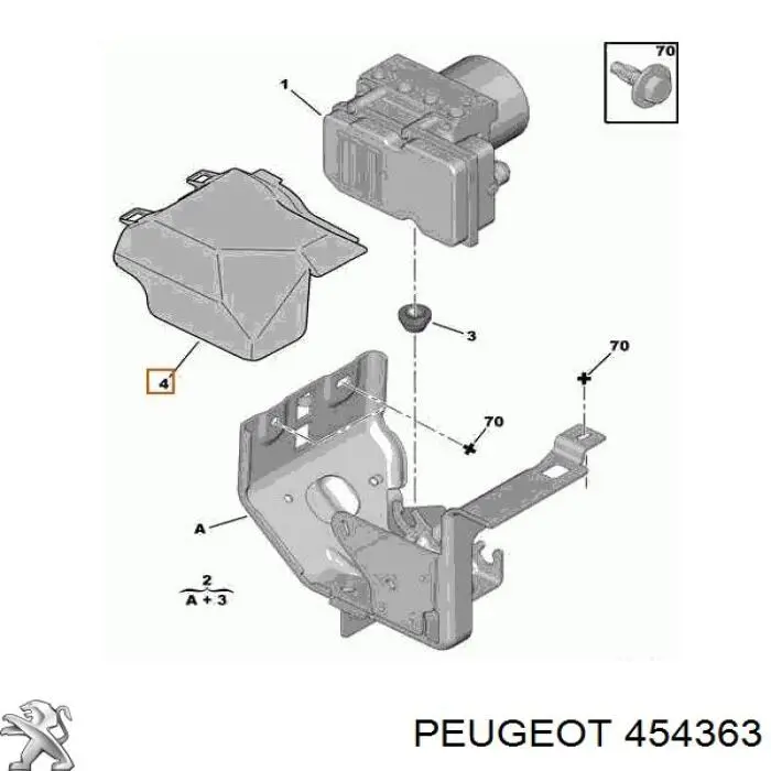 454363 Peugeot/Citroen 