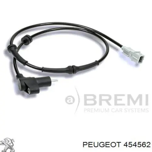 454562 Peugeot/Citroen датчик абс (abs задній)