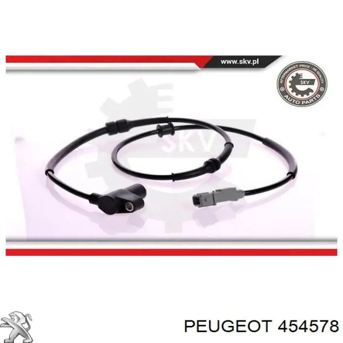 Датчик ABS передній Peugeot/Citroen 454578 ціна, від 19.13 USD