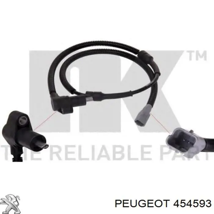 Датчик АБС (ABS) задній Peugeot/Citroen 454593 ціна, від 23.91 USD