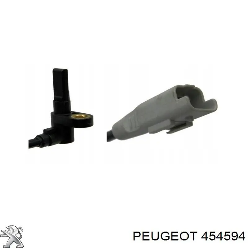 454594 Peugeot/Citroen датчик абс (abs передній, лівий)