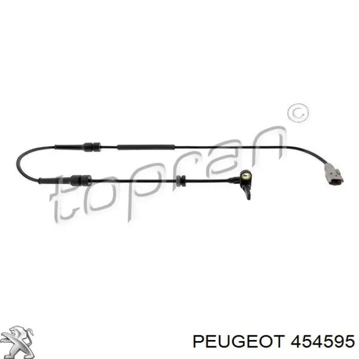 Датчик антиблокувальної системи гальмування Peugeot/Citroen 454595 ціна, від 15.34 USD