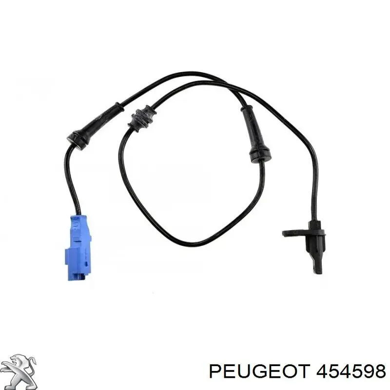 Датчик АБС (ABS) задній 454598 Peugeot/Citroen