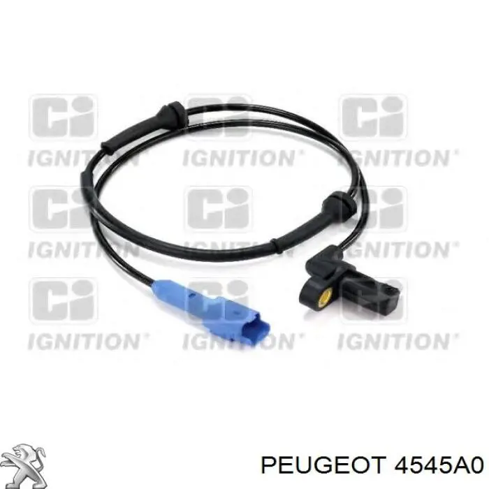 Датчик АБС (ABS) задній Peugeot/Citroen 4545A0