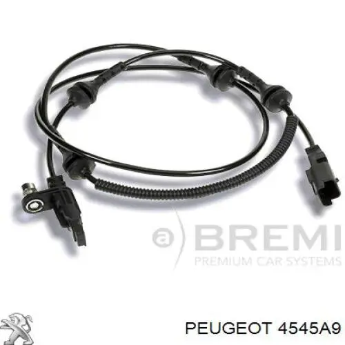 Купити 4545A9 Peugeot/Citroen Датчик АБС (ABS) передній