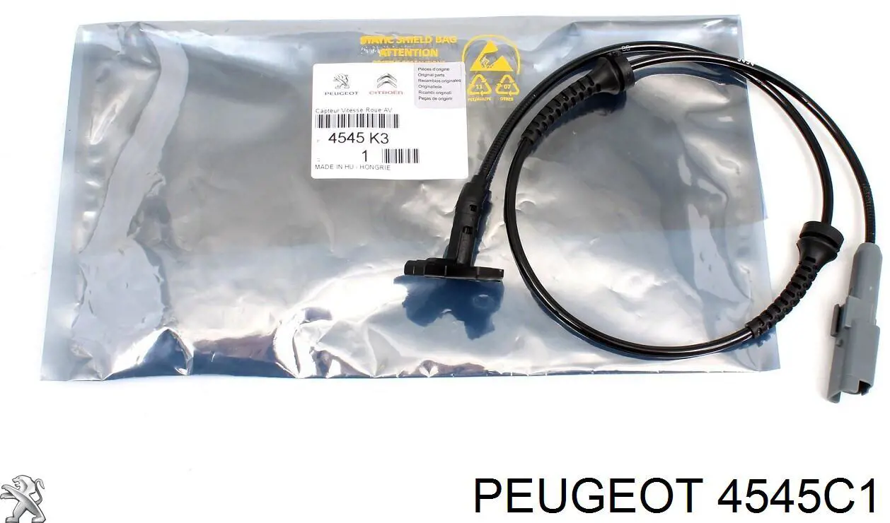 Купити 4545C1 Peugeot/Citroen Датчик АБС (ABS) передній