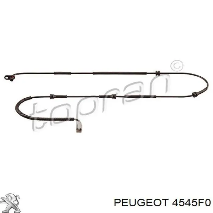 Купити 4545F0 Peugeot/Citroen Датчик АБС (ABS) задній
