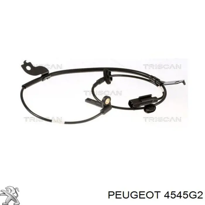 Датчик ABS передній лівий Peugeot/Citroen 4545G2 ціна, від 13.59 USD