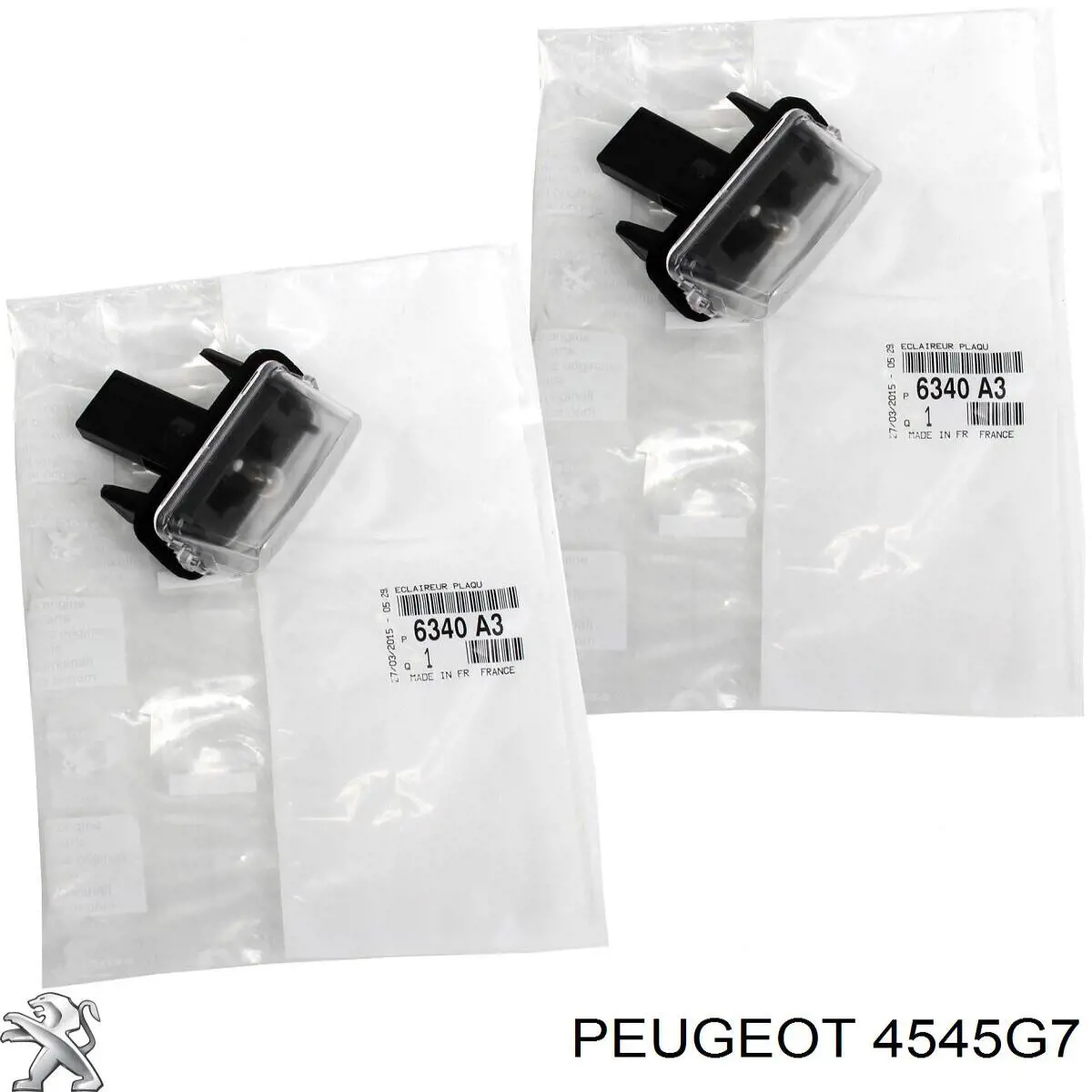 Купити 4545G7 Peugeot/Citroen Датчик АБС (ABS) задній