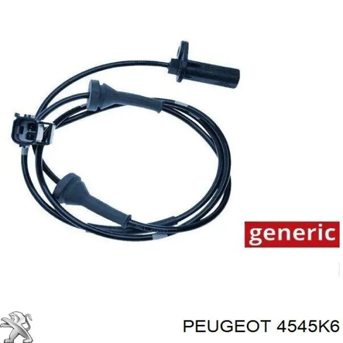 Датчик АБС передній 4545K6 Peugeot/Citroen