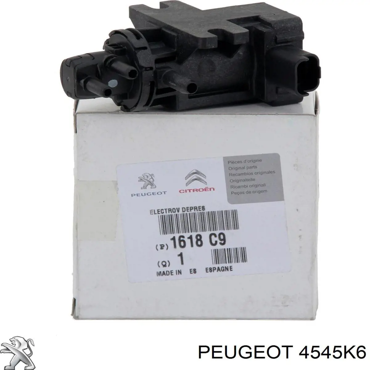 Купити 4545K6 Peugeot/Citroen Датчик АБС (ABS) передній