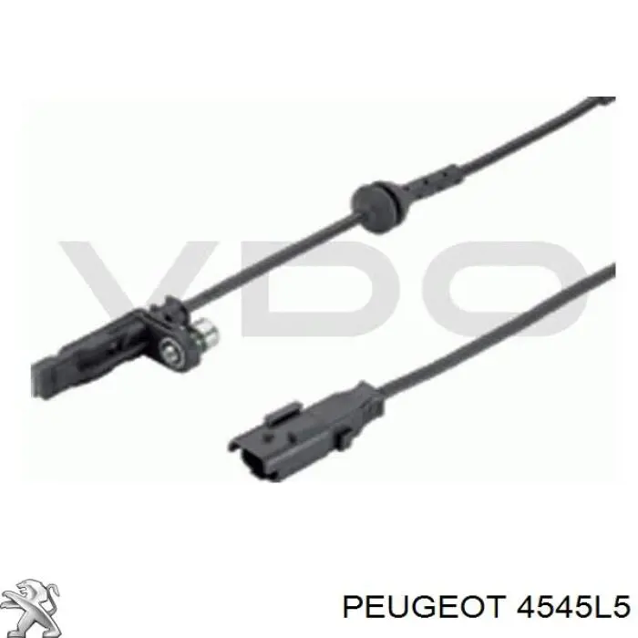 4545L5 Peugeot/Citroen Датчик ABS задній лівий