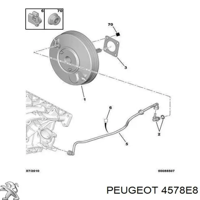  4578E8 Peugeot/Citroen