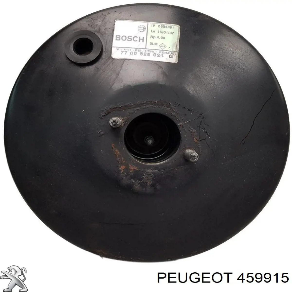 Штуцер вакуумного підсилювача гальм 459915 Peugeot/Citroen