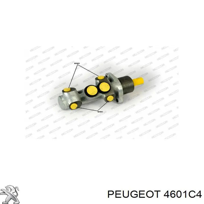 Купити 4601C4 Peugeot/Citroen Головний гальмівний циліндр