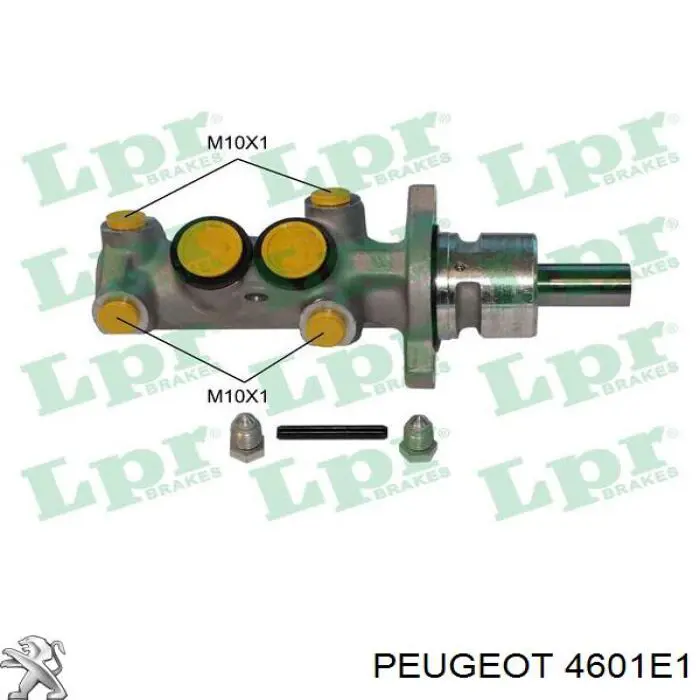 Циліндр головний гальма (Гідротормоз) Peugeot/Citroen 4601E1 ціна, від 50.08 USD