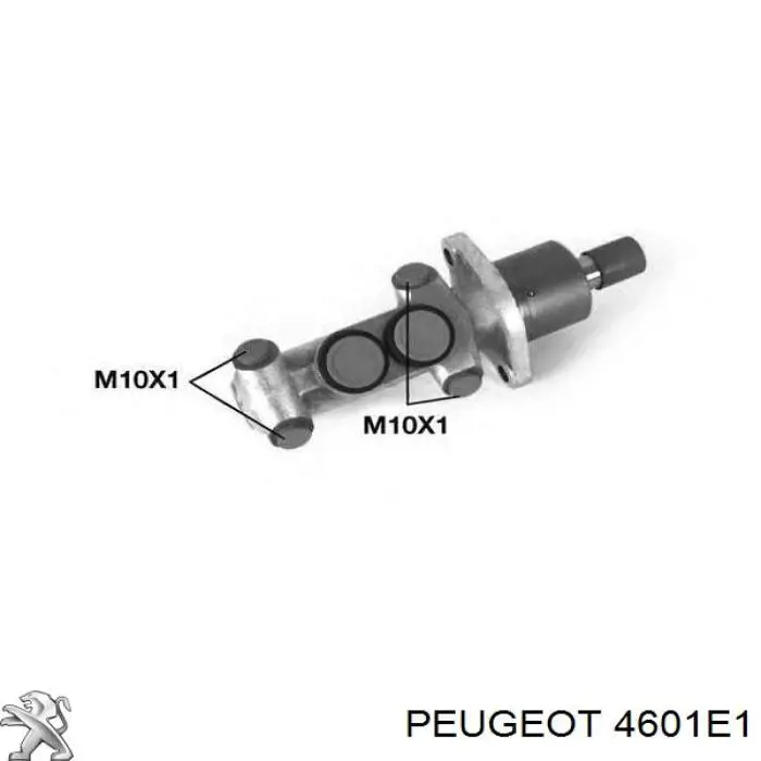 4601E1 Peugeot/Citroen циліндр гальмівний, головний