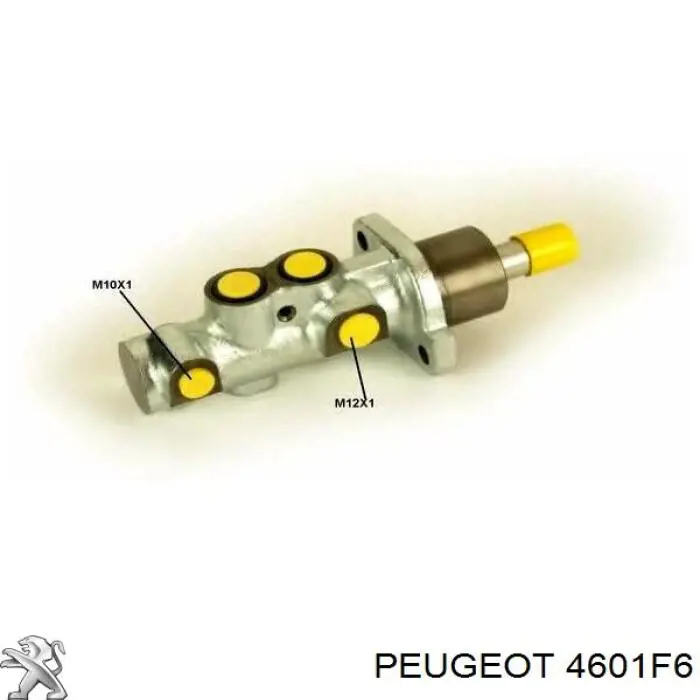 4601F6 Peugeot/Citroen циліндр гальмівний, головний