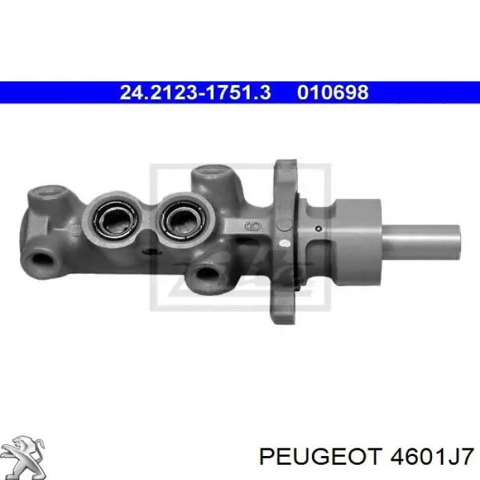 4601J7 Peugeot/Citroen циліндр гальмівний, головний