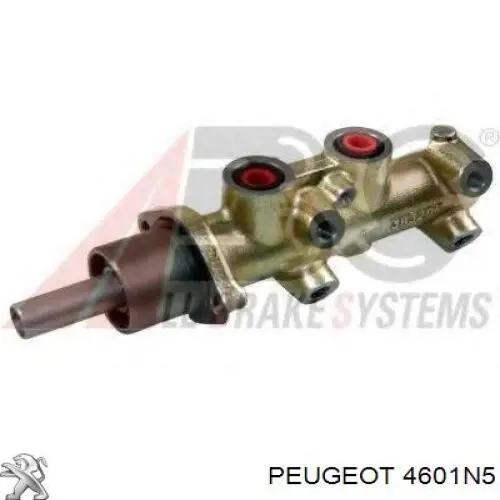 Циліндр головний гальма (Гідротормоз) Peugeot/Citroen 4601N5 ціна, від 54.01 USD