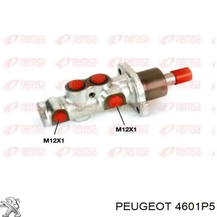 Купити 4601P5 Peugeot/Citroen Головний гальмівний циліндр