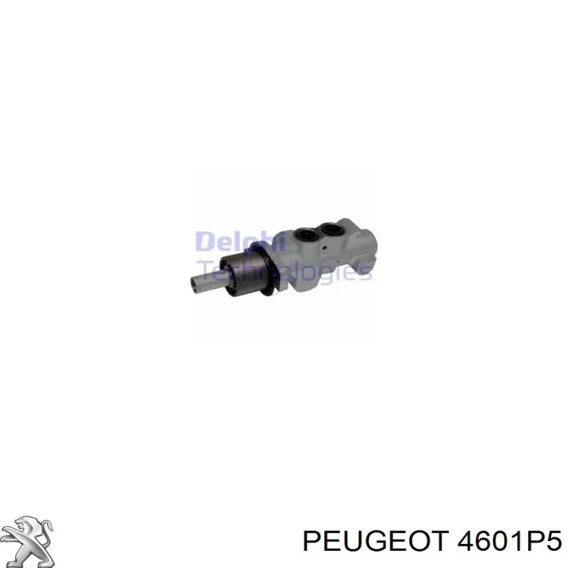 4601P5 Peugeot/Citroen Циліндр гальмівний, головний