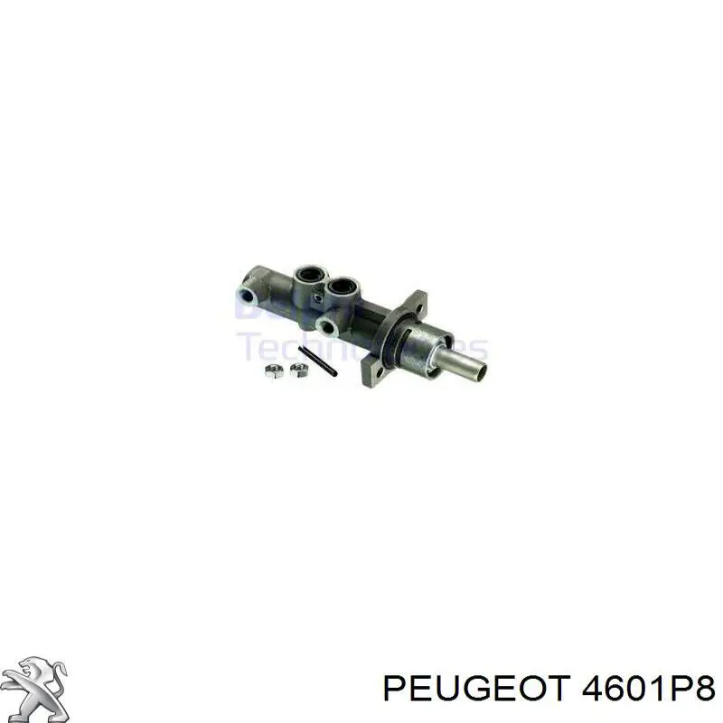 Циліндр головний гальма (Гідротормоз) Peugeot/Citroen 4601P8 ціна, від 71.30 USD