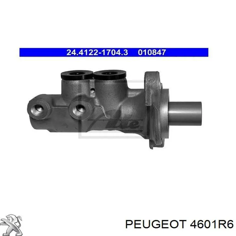 Купити 4601R6 Peugeot/Citroen Головний гальмівний циліндр