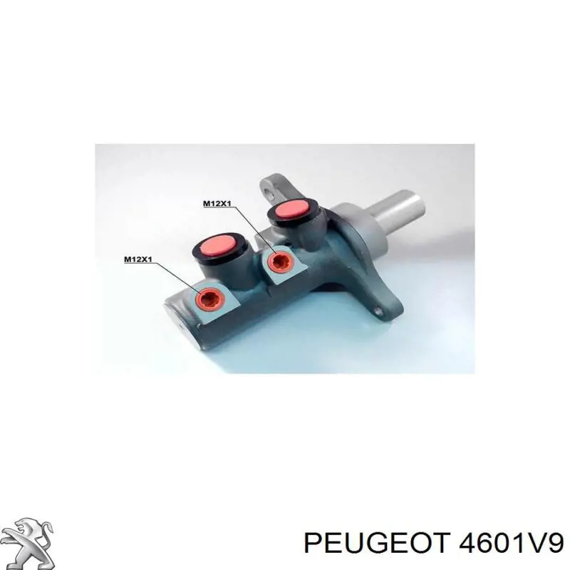 Купити 4601V9 Peugeot/Citroen Головний гальмівний циліндр