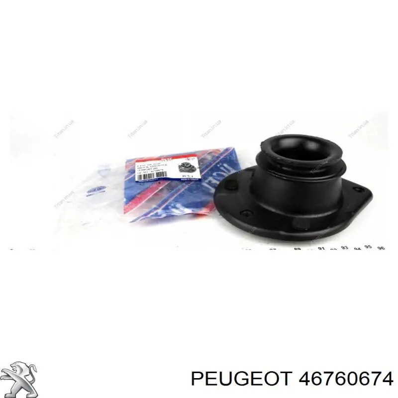 Опора амортизатора переднього лівого 46760674 Peugeot/Citroen