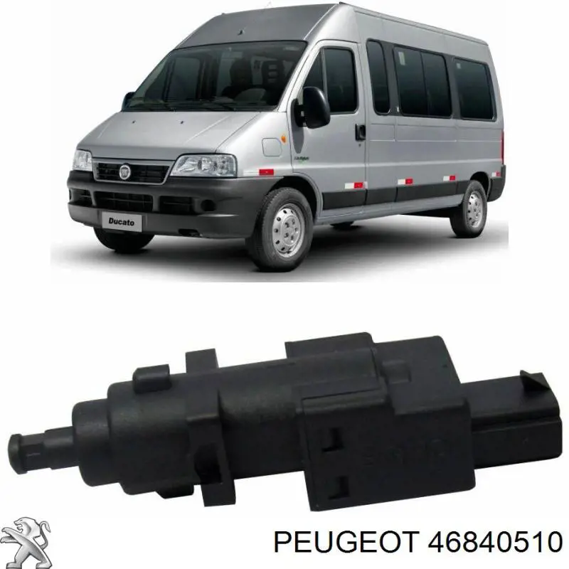 46840510 Peugeot/Citroen датчик включення стопсигналу