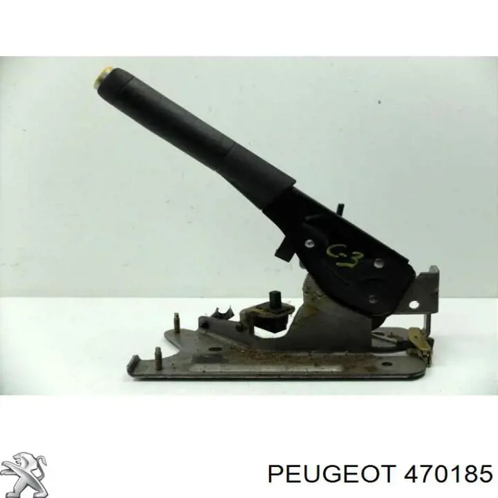 470185 Peugeot/Citroen Привід гальма стоянки (управління ручним гальмом)