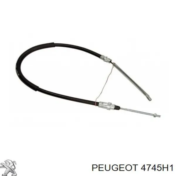 Трос стоянкового гальма задній лівий Peugeot/Citroen 4745H1 ціна, від 5.88 USD