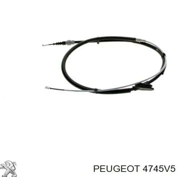 Трос ручного гальма задній, правий/лівий 4745V5 Peugeot/Citroen
