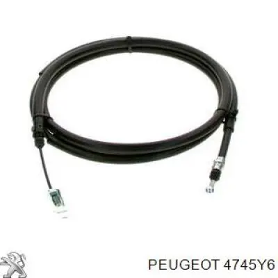 Трос стоянкового гальма задній правий Peugeot/Citroen 4745Y6 ціна, від 16.85 USD