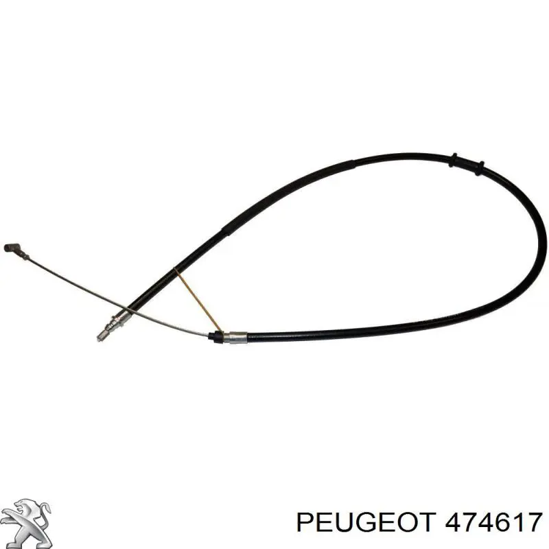 Трос ручного гальма задній, правий/лівий Peugeot/Citroen 474617 ціна, від 9.24 USD