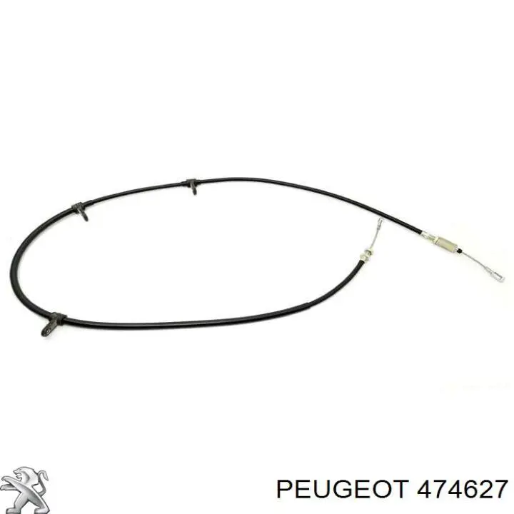 Купити 474627 Peugeot/Citroen Трос ручного гальма передній
