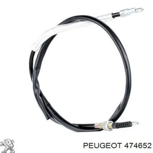 Купити 474652 Peugeot/Citroen Трос ручного гальма передній