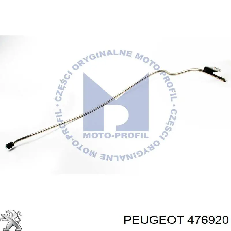 Напрямна троса ручного гальма Peugeot/Citroen 476920